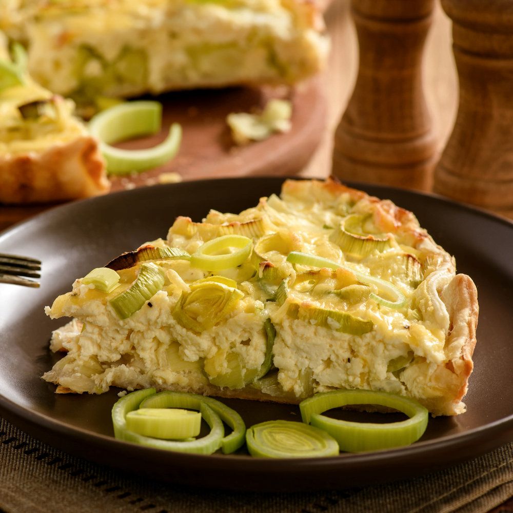 Mini quiche aux poireaux