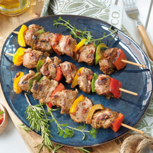 Brochettes de veau à la provençale